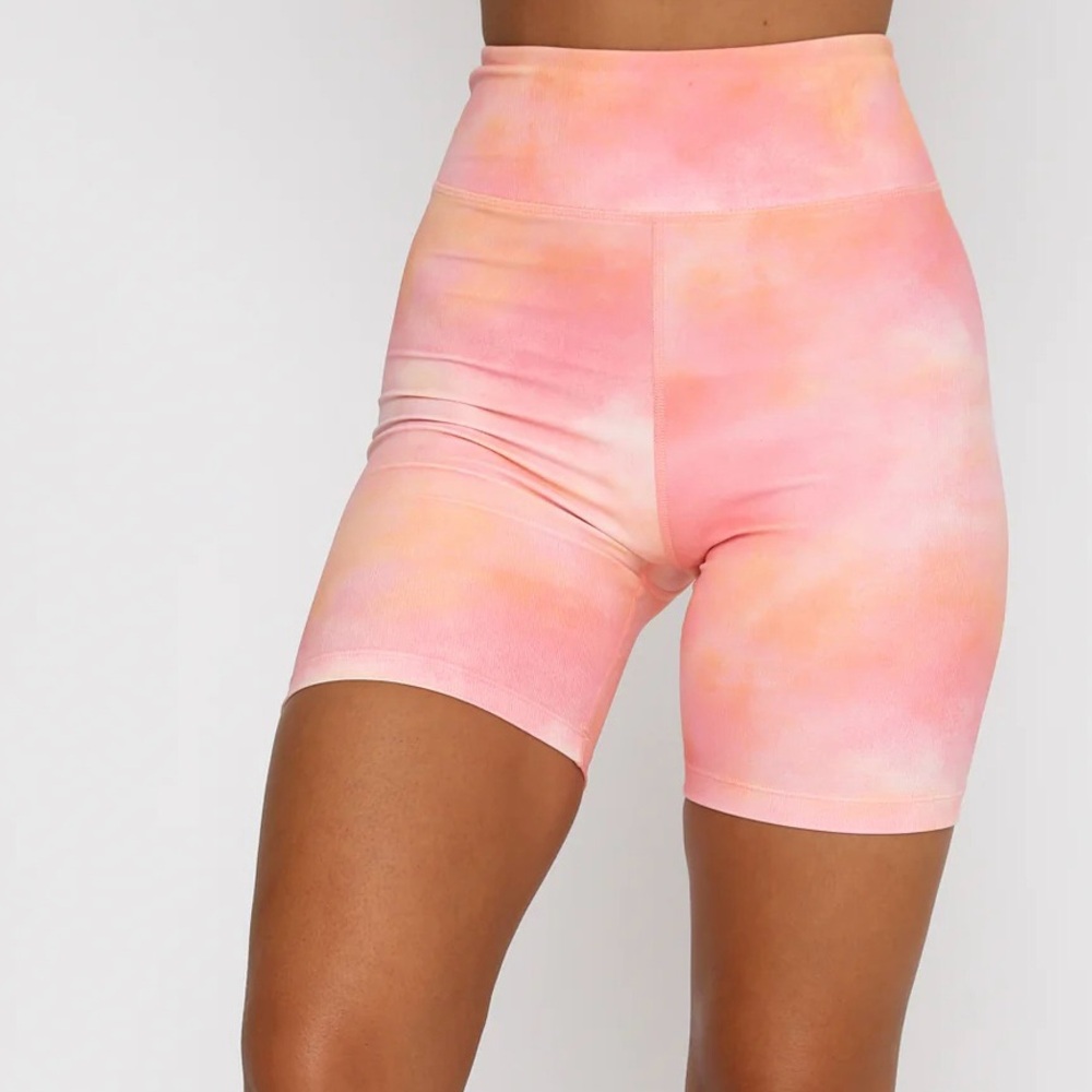 Whitefox x Sarah’s Day Kelly Bike Shorts Pink Sunset